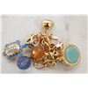 Image 1 : GOLD TONE CHARM BRACELET