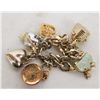 Image 1 : LADIES GOLD TONE CHARM BRACELET