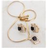 Image 1 : VINTAGE D'ORLAN 22K TRIPLE GOLD PLATED 16" NECKLA