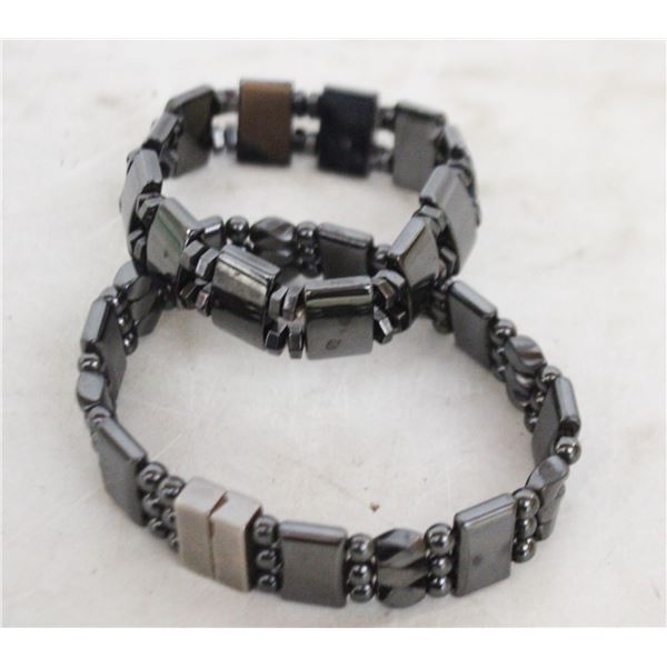 6 LADIES BRACELETS INC HEMATITE
