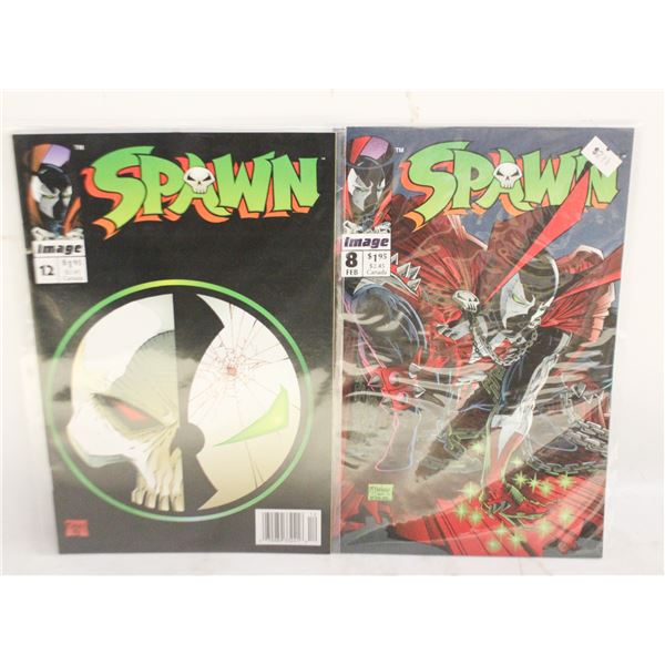 2 SPAWN COMICS VOLUMES 8 & 12