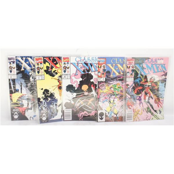 CLASSIC X-MEN #4,6,45,61,63