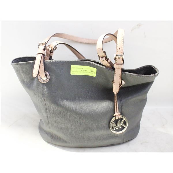 MICHAEL KORS LEATHER PURSE- 15" X 10"