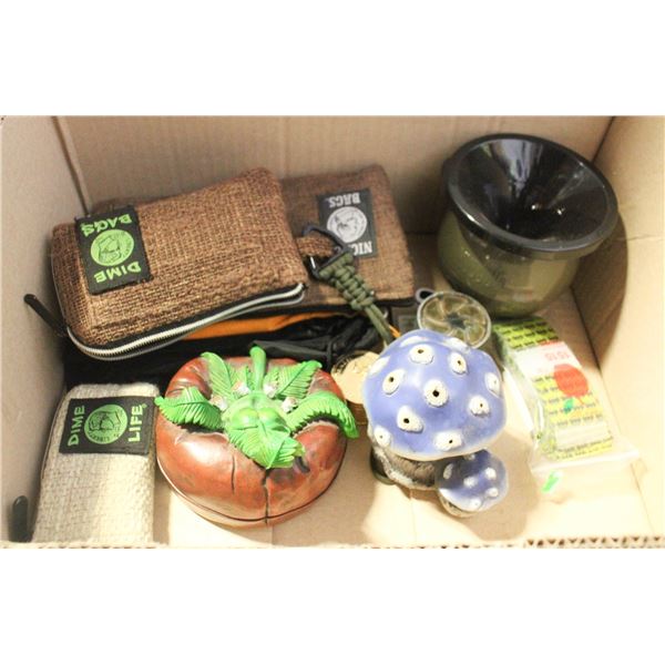 420 BUNDLE: MUD JUG, BATMAN BAGS,