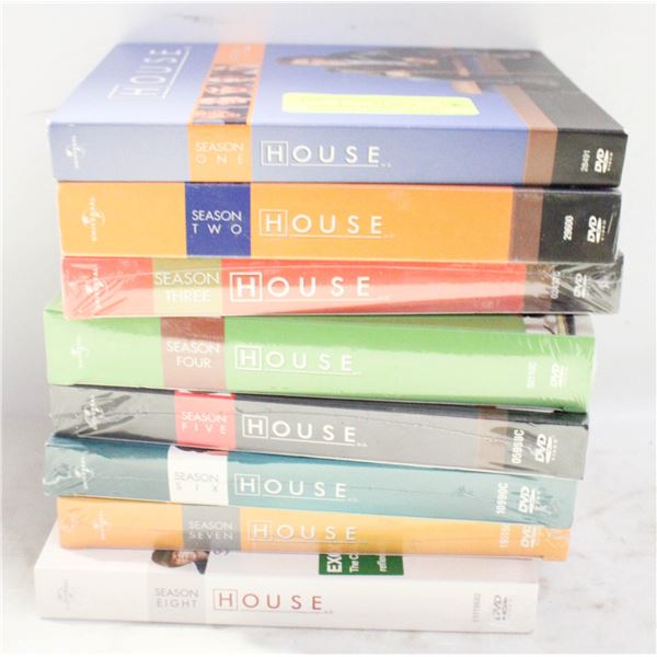 NEW SEALED "HOUSE" THE COMPLETE SERIES ON DVD -