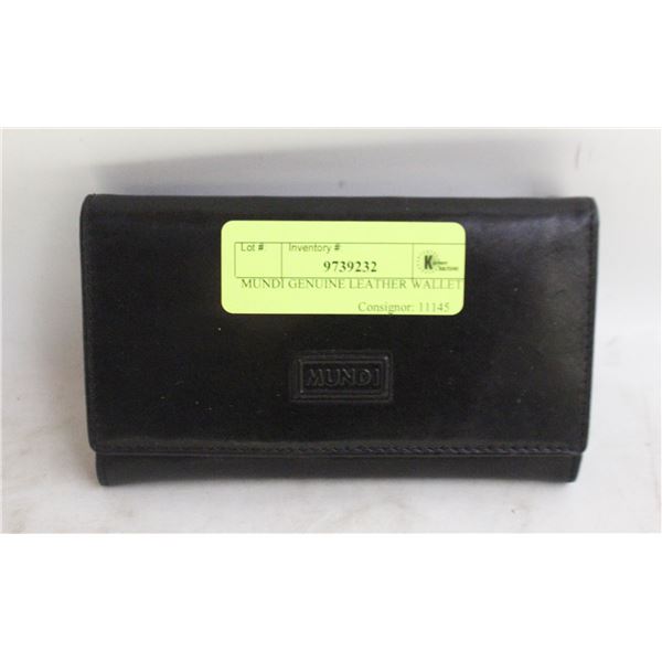 MUNDI GENUINE LEATHER WALLET