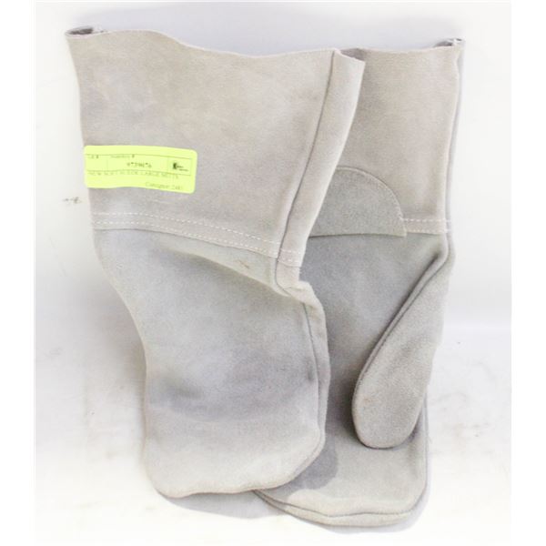 NEW SOFT SUEDE LARGE MITTS