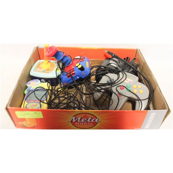 LOT OF ASSORTED GAMING CONTROLLERS