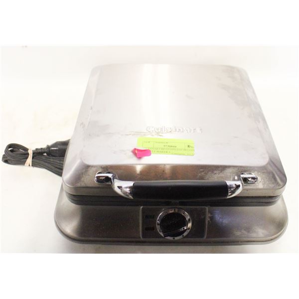 CUISINART HD STAINLESS BELGIAN WAFFLE MAKER 4