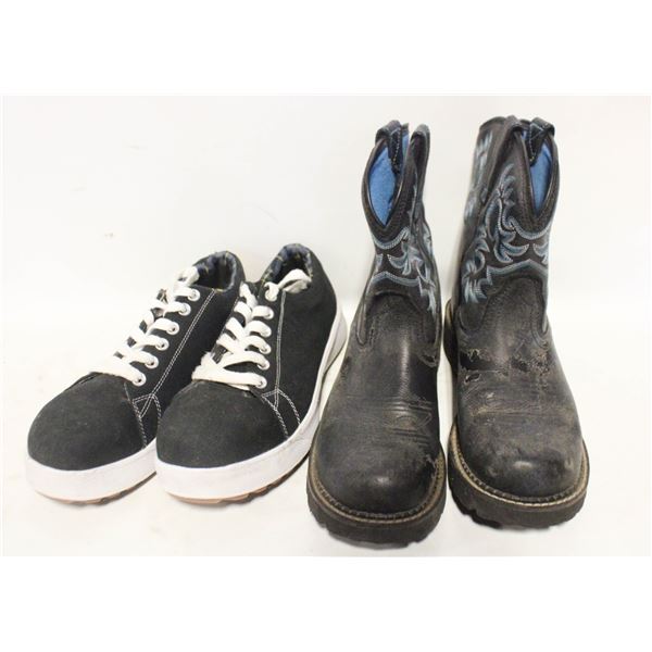 SHOES COMPOSITE (STEEL TOE) / BOOT- COWBOY