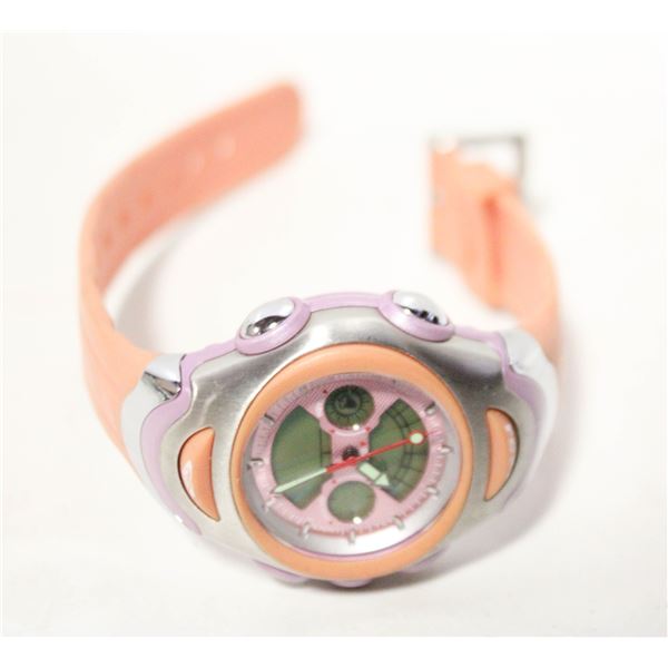VINTAGE ROXY DIGITAL SPORTS WATCH WITH VIBRANT