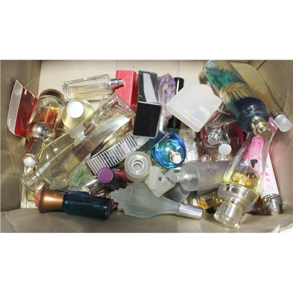 LARGE VOLUME OF PARTIAL PERFUMES AND SCENTS ETC
