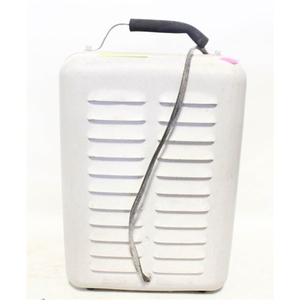VINTAGE METAL HEATER WORKING