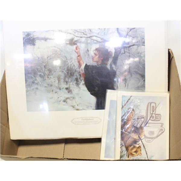 ART PRINTS NEW ASSORTED ARTISTS