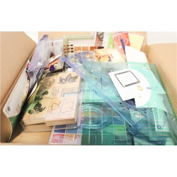 SCRAPBOOKING SUPPLIES, TOOLS, STAMPS, PUNCHES