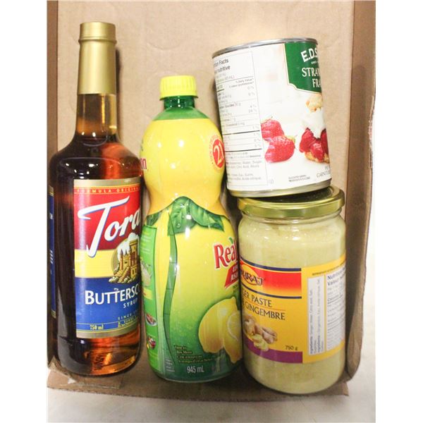 NEW SEALED SURPLUS PANTRY SUPPLIES