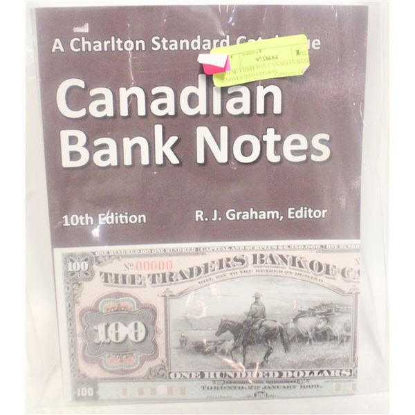 NEW- CHARLTON CANADIAN BANK NOTES 10TH EDITION
