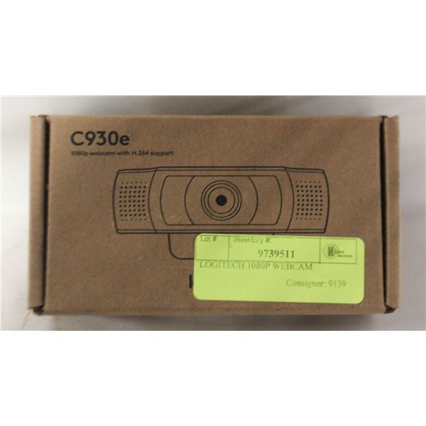 LOGITECH 1080P WEBCAM