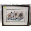 Image 1 : GLORIOUS SUNFLOWERS PRINT 1/5 BY VALERIE MOKER