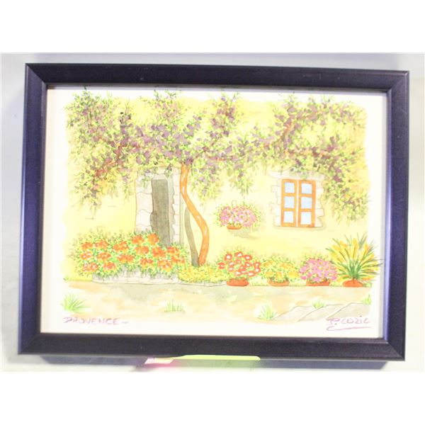 THIERRY COZIC ´PROVENCE ´ WATERCOLOUR