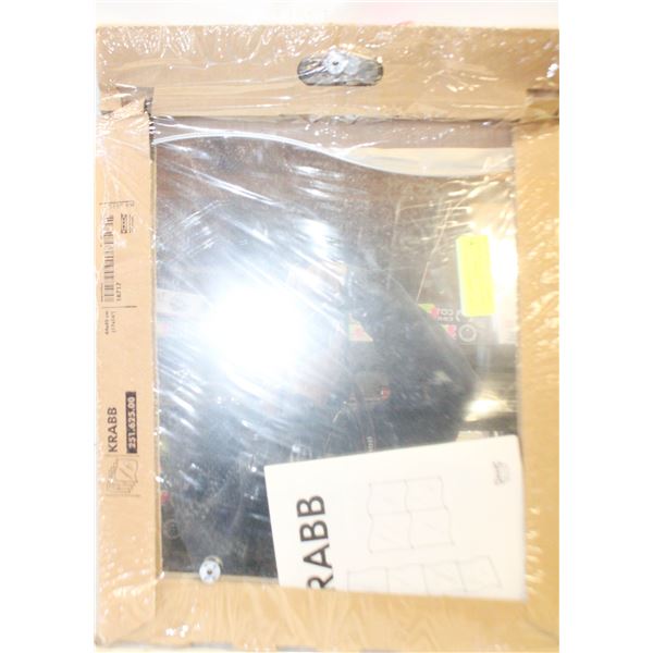NEW 4PK OF IKEA KRABB DESIGN MIRRORS