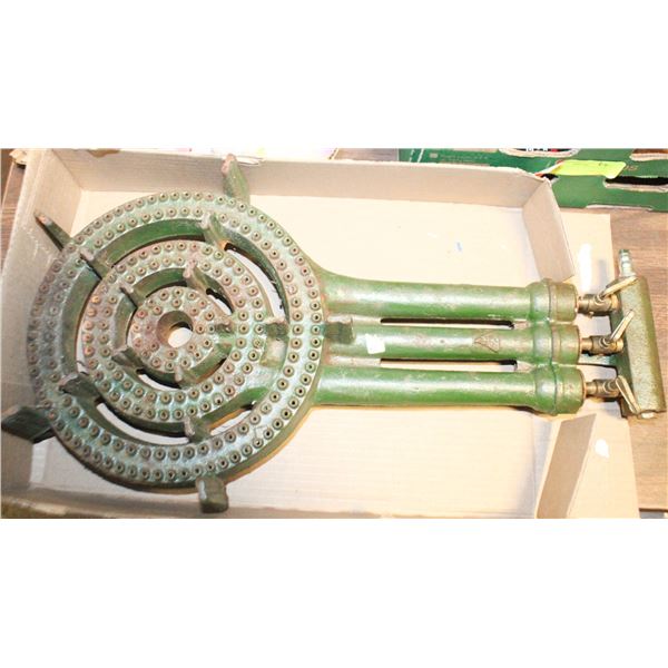 CAST IRON TRIPLE RING GAS BURNER