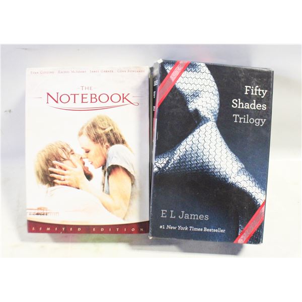 50 SHADES OF GREY BOOK SET WITH LIMITED EDITION
