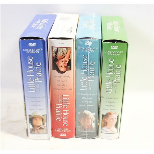 4 SEASONS OF "LITTLE HOUSE ON THE PRAIRIE" ON DV