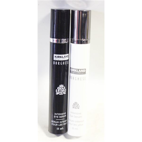 2 NEW KIRKLAND BORGHESE INTENSE EYE SERUM 15ML