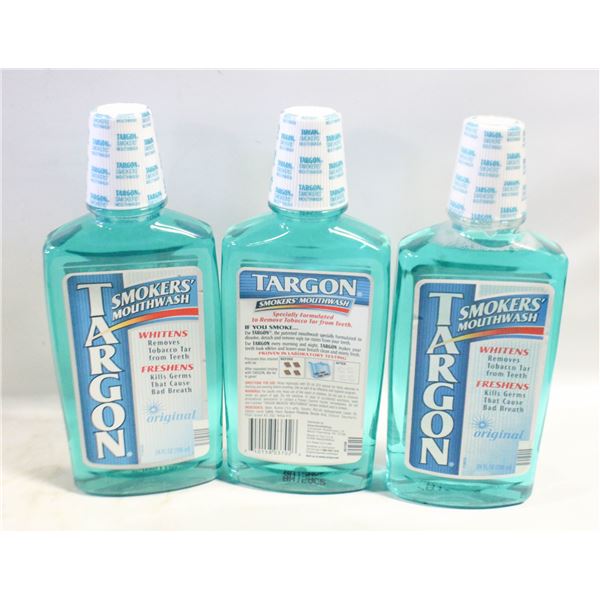 3 NEW SEALED BOTTLES OF MOUTHWASH