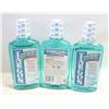 Image 1 : 3 NEW SEALED BOTTLES OF MOUTHWASH