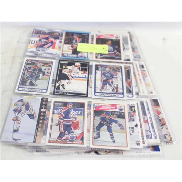 EDMONTON OILERS HOCKEY CARDS