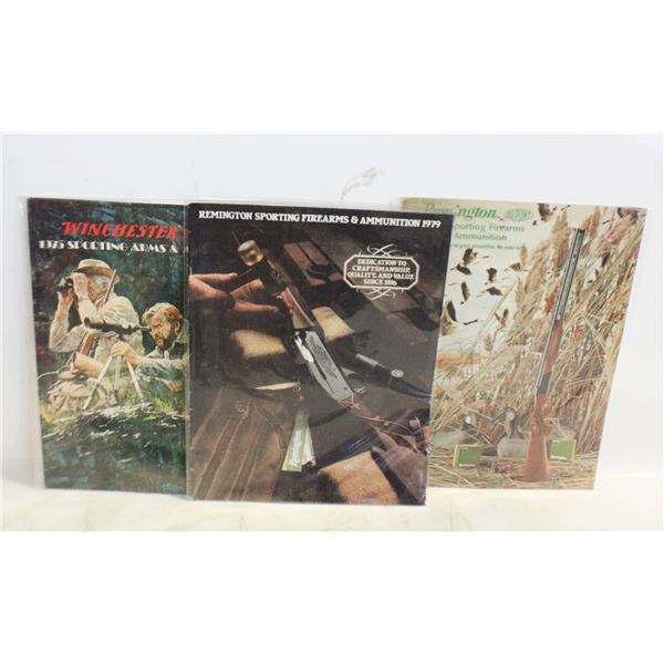 1970'S REMINTON & WINCHESTER CATALOGUES
