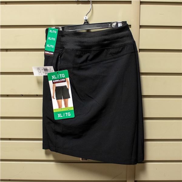 NEW KIRKLAND WOMEN'S BLACK ACTIVE SHORT SIZE XL
