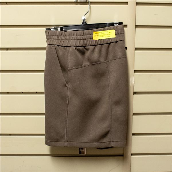 NEW BUFFALO WOMEN'S BROWN ACTIVE SHORT SIZE L