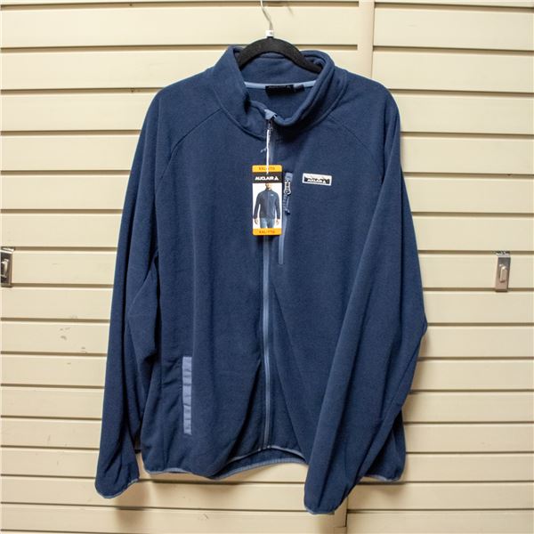 NEW MENS SZ XXL BLUE AUCLAIR SWEATER
