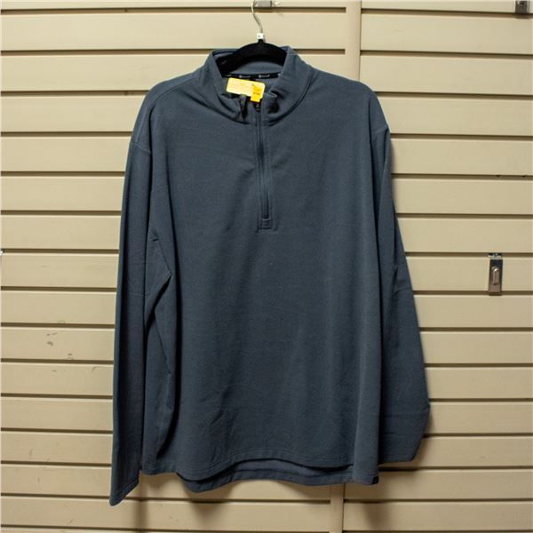 NEW MENS SZ XL GAIAM LONG SLEEVE SHIRT - GRAY
