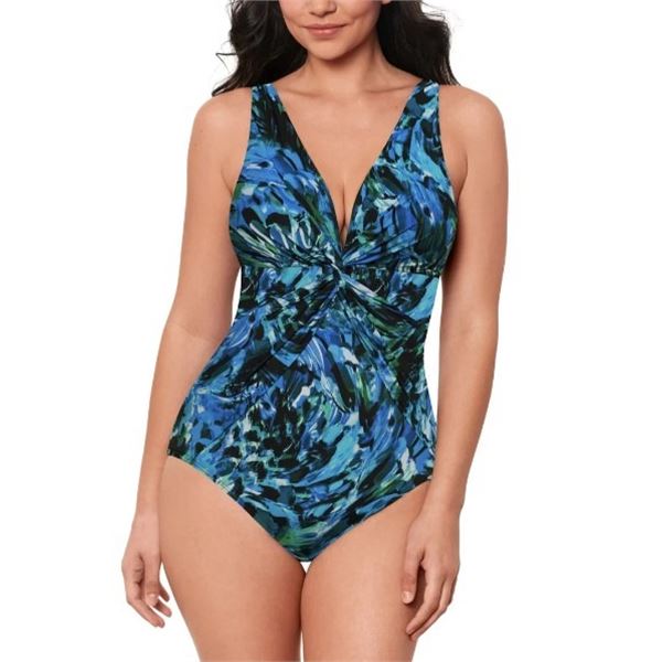 NEW MIRADONNA BY MIRACLESUIT WOMEN'S SWIMSUIT 12
