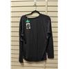 Image 1 : NEW SEG'MENTS BLACK LONG SLEEVE SHORT SIZE XL