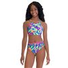 Image 1 : NEW ROOTS GIRL'S 2PC BIKINI SWIM SUIT SIZE M/M