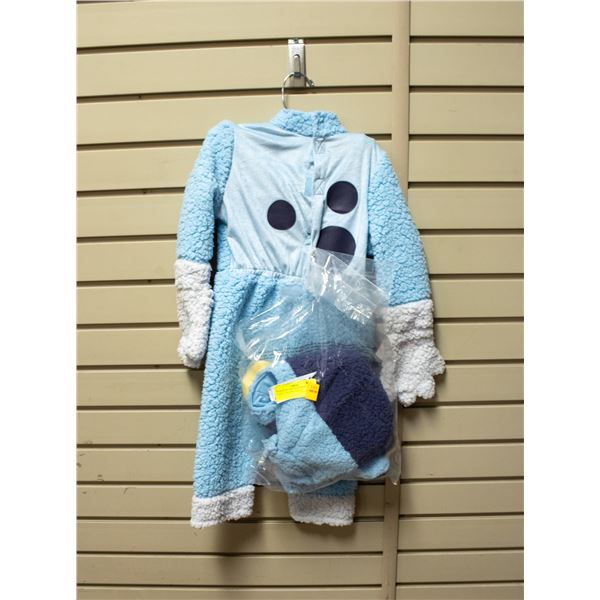 NEW BLUEY DELUXE TODDLER BLUEY COSTUME SIZE 2T