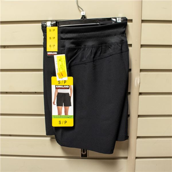 NEW KIRKLAND WOMEN'S BLACK ACTIVE SHORT SIZE S