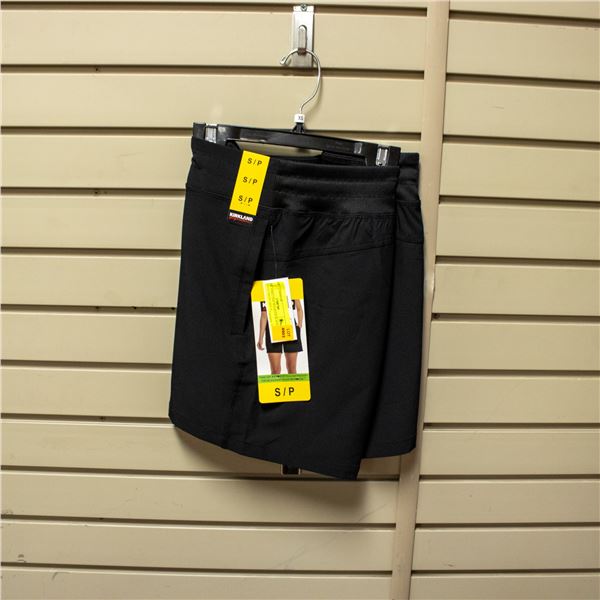 NEW KIRKLAND WOMEN'S BLACK ACTIVE SHORT SIZE S