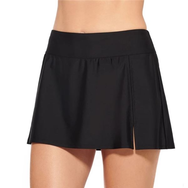 NEW CHRISTINA WOMEN'S TANKINO BLACK SKIRT XXL