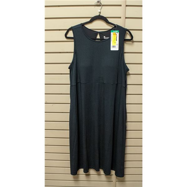 NEW MONDETTA COMFORTABLE WOMEN'S BLACK DRESS XL