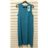 Image 1 : NEW MONDETTA COMFORTABLE WOMEN'S TEAL DRESS XL