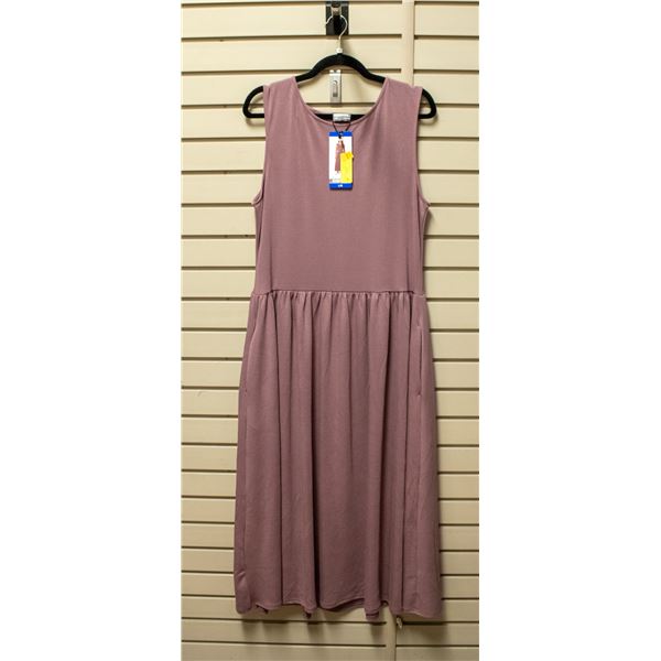 NEW 32-DEGREE COOL WOMEN'S PURPLE DRESS L