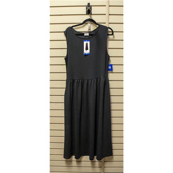 NEW 32-DEGREE COOL WOMEN'S BLACK DRESS L