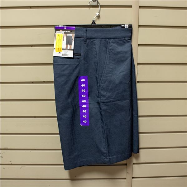 NEW SUNICE MEN'S NAVY BLUE CASUAL SHORT SIZE 40