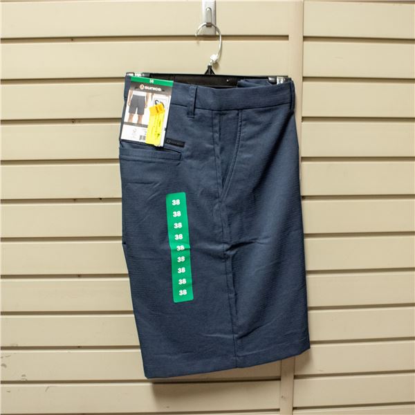 NEW SUNICE MEN'S NAVY BLUE CASUAL SHORT SIZE 38